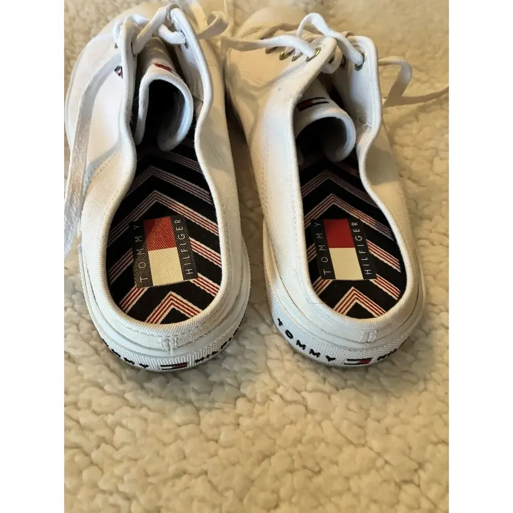 Tommy Hilfiger Women’s Size 10 Slide Sneakers White